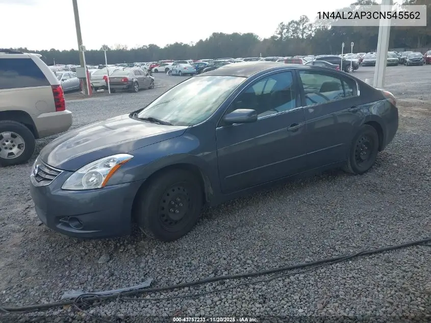 1N4AL2AP3CN545562 2012 Nissan Altima 2.5 S