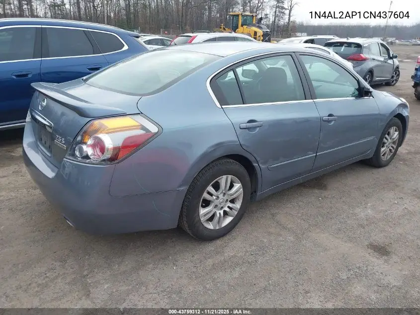 1N4AL2AP1CN437604 2012 Nissan Altima 2.5 S
