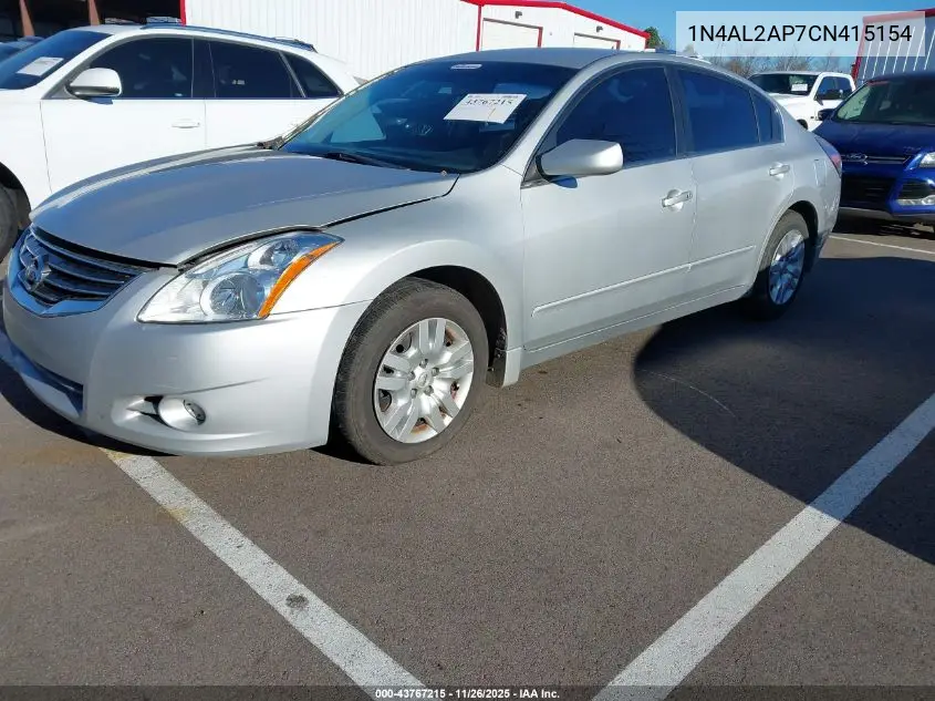 1N4AL2AP7CN415154 2012 Nissan Altima 2.5 S