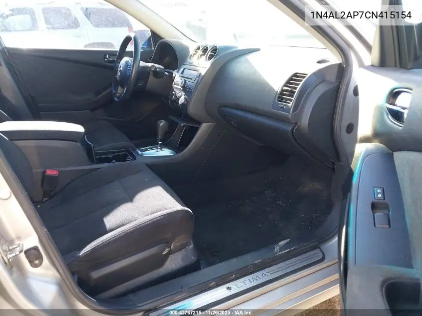 1N4AL2AP7CN415154 2012 Nissan Altima 2.5 S