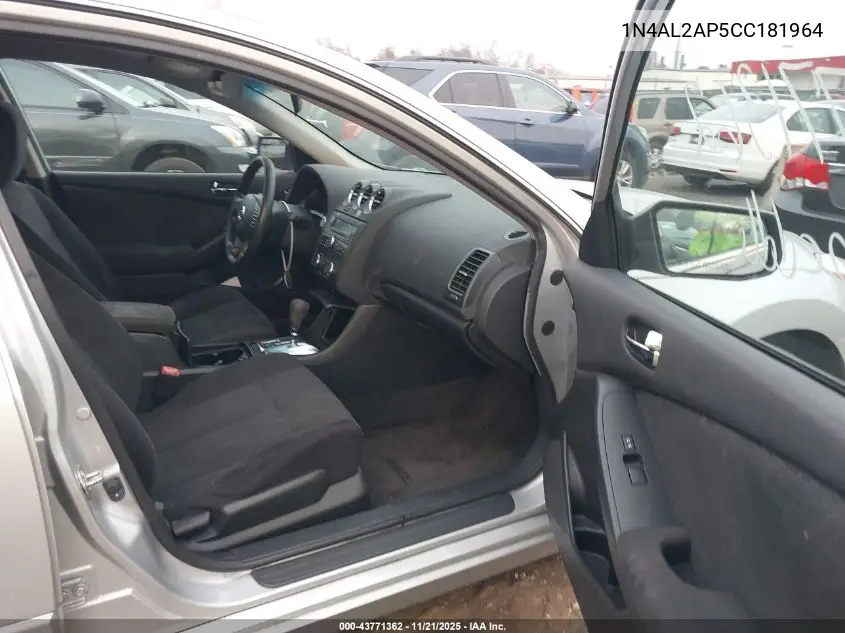 1N4AL2AP5CC181964 2012 Nissan Altima 2.5 S