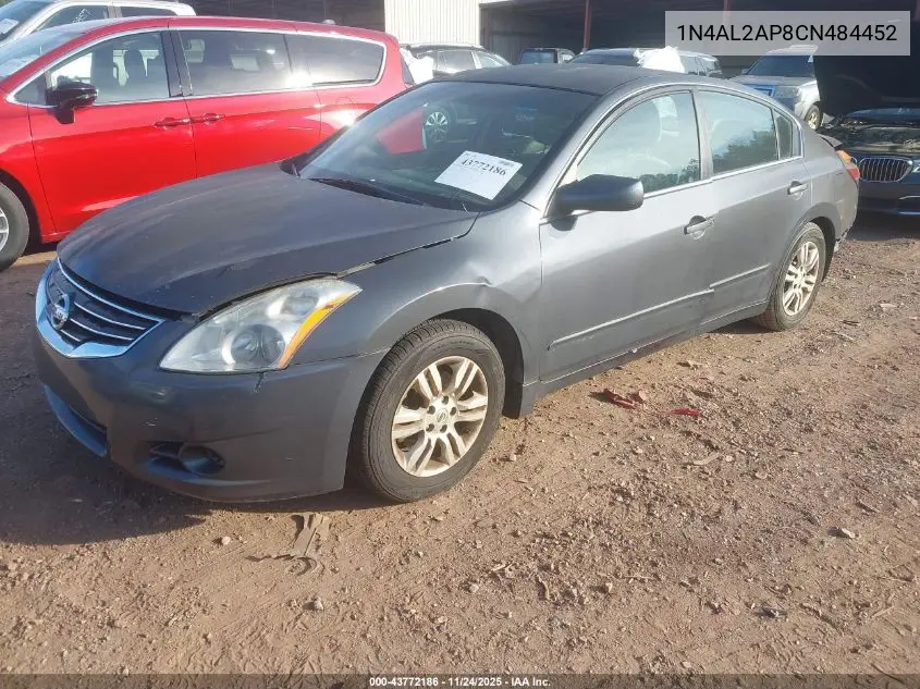 1N4AL2AP8CN484452 2012 Nissan Altima 2.5 S