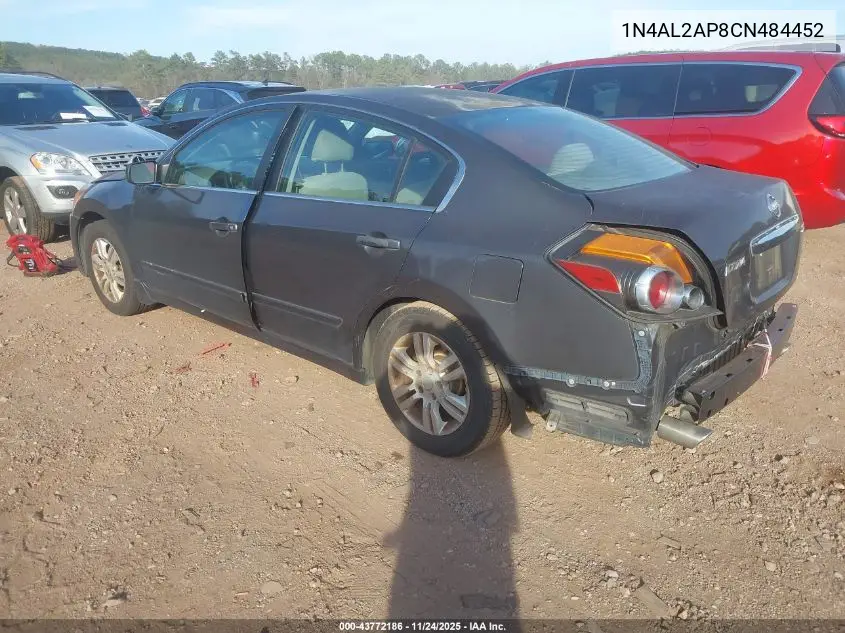 1N4AL2AP8CN484452 2012 Nissan Altima 2.5 S
