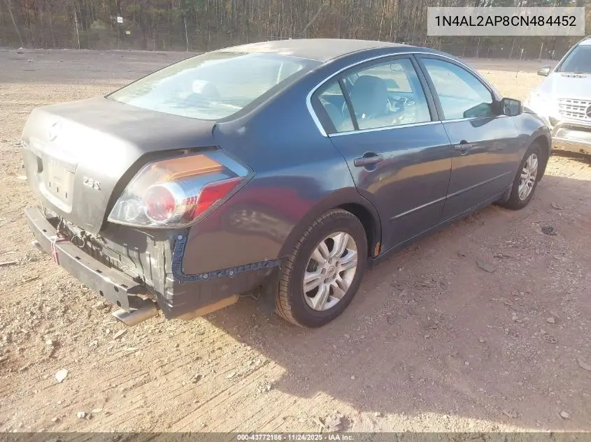 1N4AL2AP8CN484452 2012 Nissan Altima 2.5 S