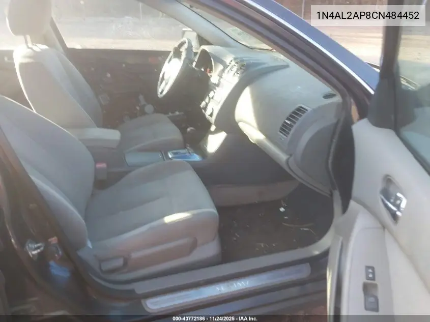 1N4AL2AP8CN484452 2012 Nissan Altima 2.5 S