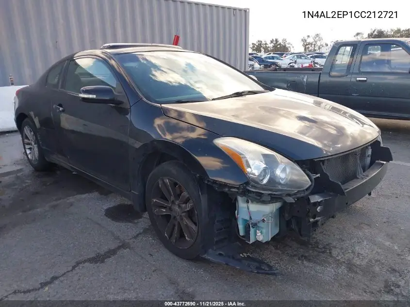 1N4AL2EP1CC212721 2012 Nissan Altima 2.5 S