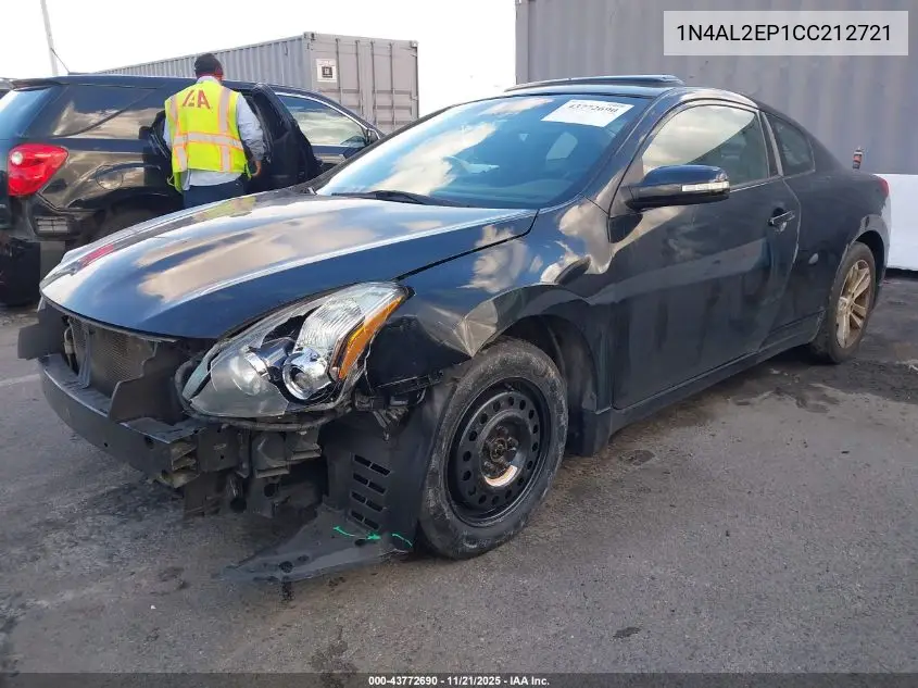1N4AL2EP1CC212721 2012 Nissan Altima 2.5 S