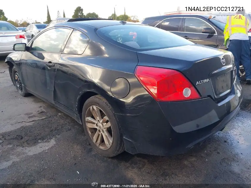 1N4AL2EP1CC212721 2012 Nissan Altima 2.5 S