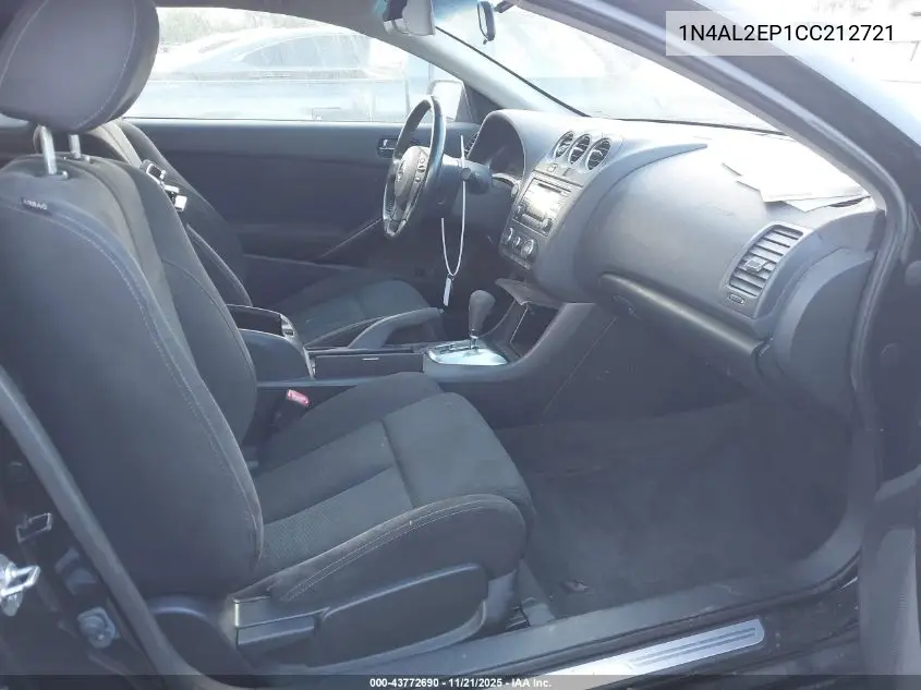 1N4AL2EP1CC212721 2012 Nissan Altima 2.5 S