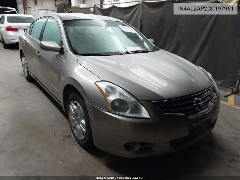 1N4AL2AP2CC197961 2012 Nissan Altima 2.5 S