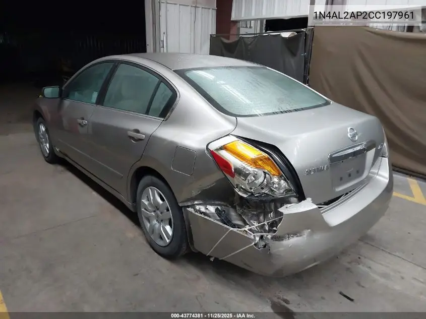 1N4AL2AP2CC197961 2012 Nissan Altima 2.5 S