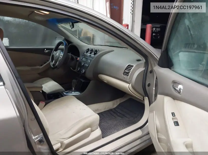 1N4AL2AP2CC197961 2012 Nissan Altima 2.5 S