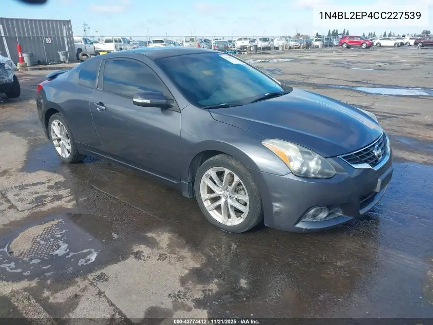 1N4BL2EP4CC227539 2012 Nissan Altima 3.5 Sr
