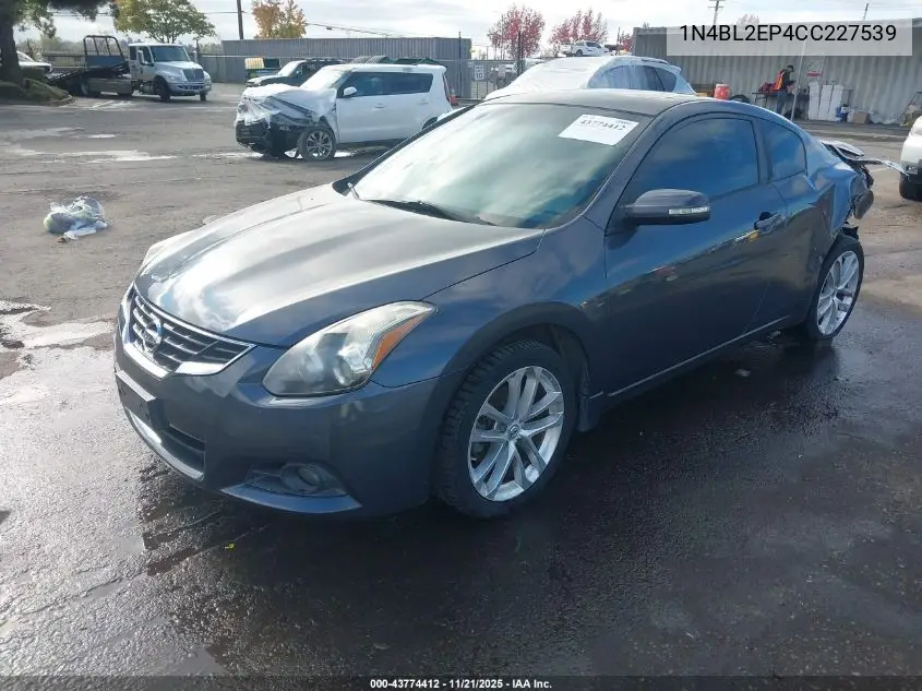 1N4BL2EP4CC227539 2012 Nissan Altima 3.5 Sr