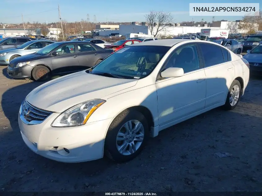 1N4AL2AP9CN534274 2012 Nissan Altima 2.5 S