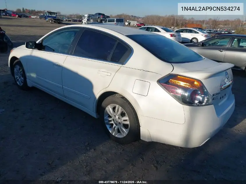 1N4AL2AP9CN534274 2012 Nissan Altima 2.5 S