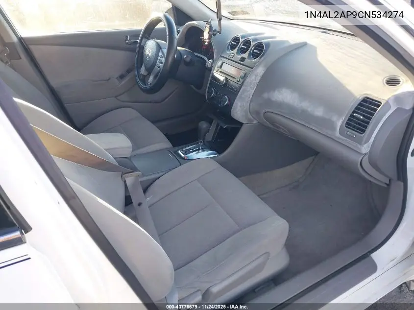 1N4AL2AP9CN534274 2012 Nissan Altima 2.5 S
