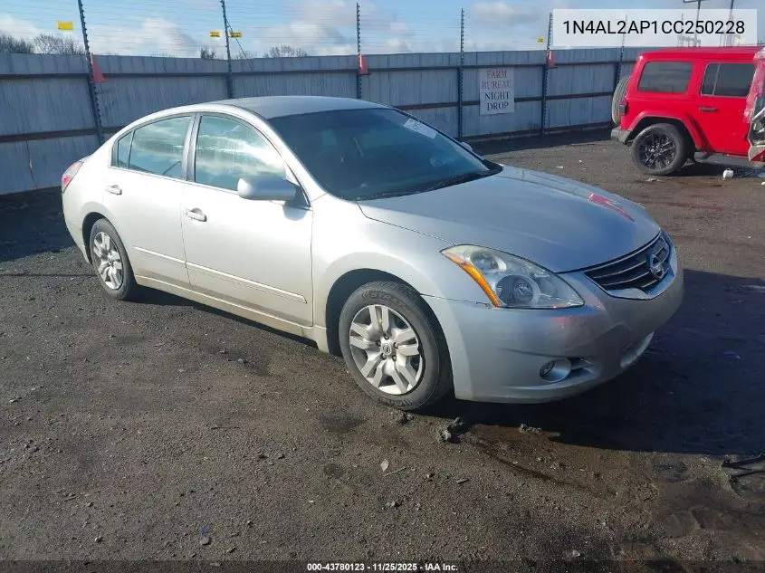 1N4AL2AP1CC250228 2012 Nissan Altima 2.5 S