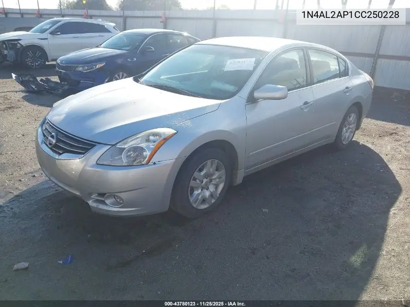 1N4AL2AP1CC250228 2012 Nissan Altima 2.5 S