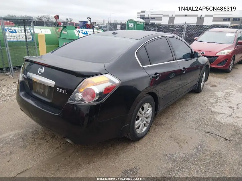 1N4AL2AP5CN486319 2012 Nissan Altima 2.5 S