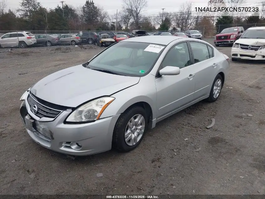 1N4AL2APXCN570233 2012 Nissan Altima 2.5 S