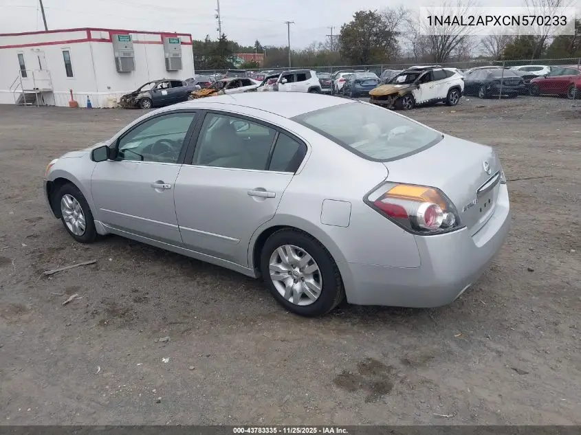 1N4AL2APXCN570233 2012 Nissan Altima 2.5 S
