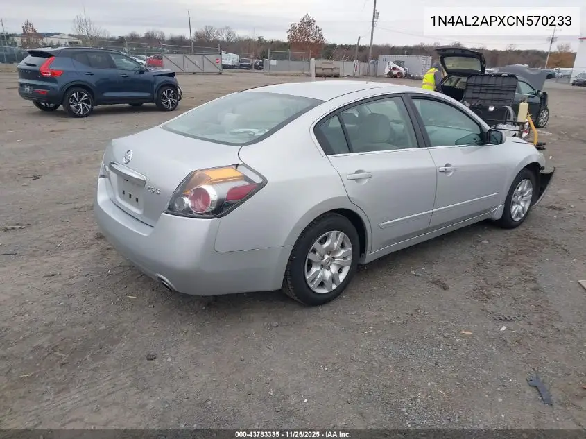 1N4AL2APXCN570233 2012 Nissan Altima 2.5 S