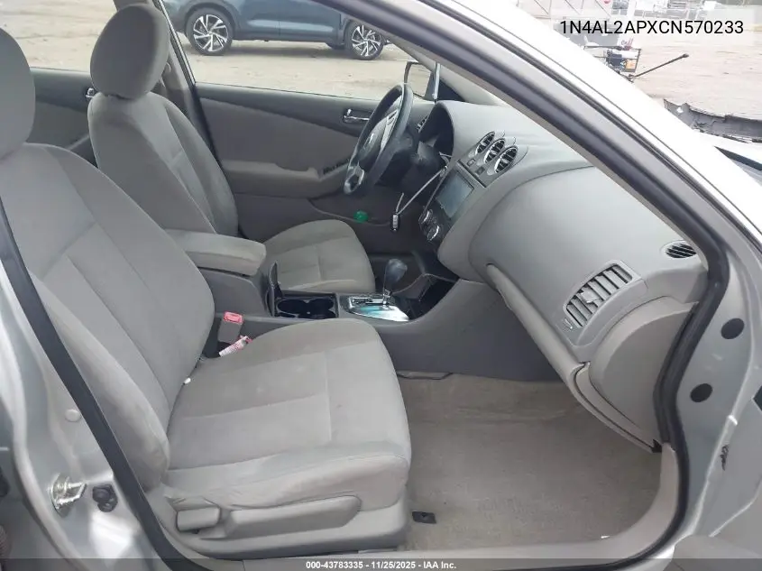 1N4AL2APXCN570233 2012 Nissan Altima 2.5 S