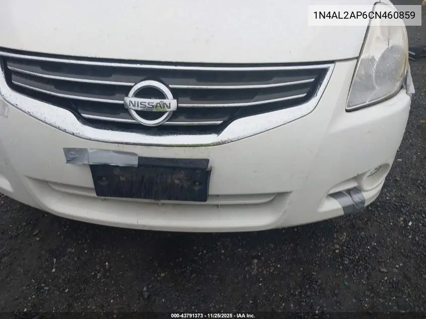 1N4AL2AP6CN460859 2012 Nissan Altima 2.5 S