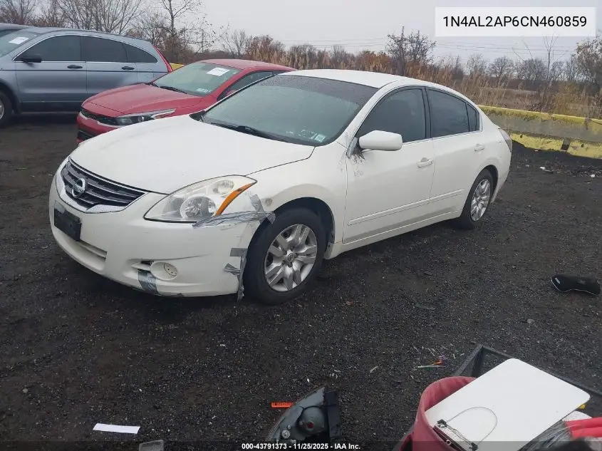 1N4AL2AP6CN460859 2012 Nissan Altima 2.5 S