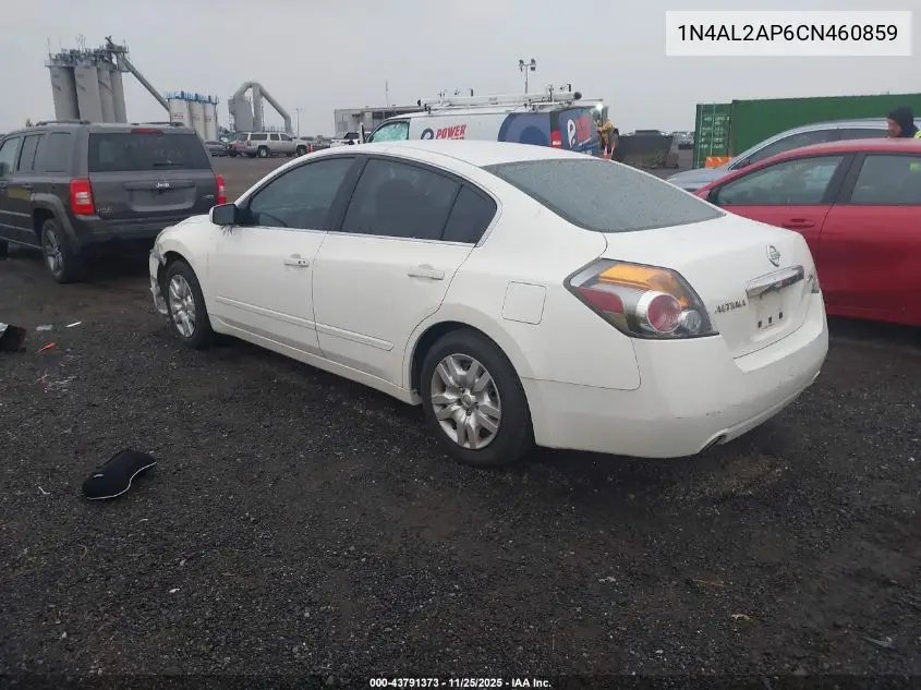 1N4AL2AP6CN460859 2012 Nissan Altima 2.5 S