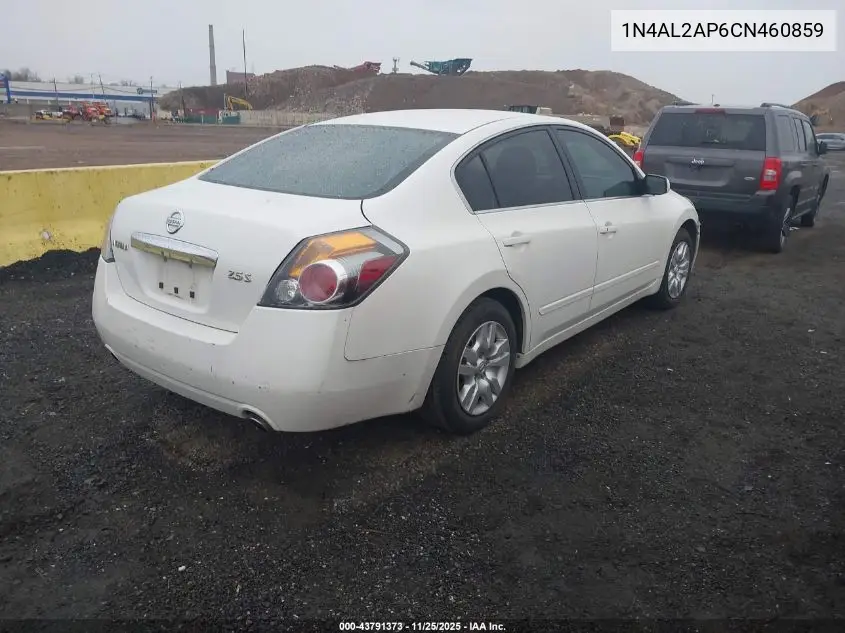 1N4AL2AP6CN460859 2012 Nissan Altima 2.5 S
