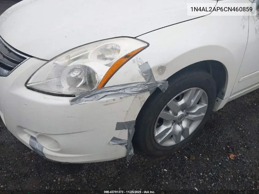 1N4AL2AP6CN460859 2012 Nissan Altima 2.5 S