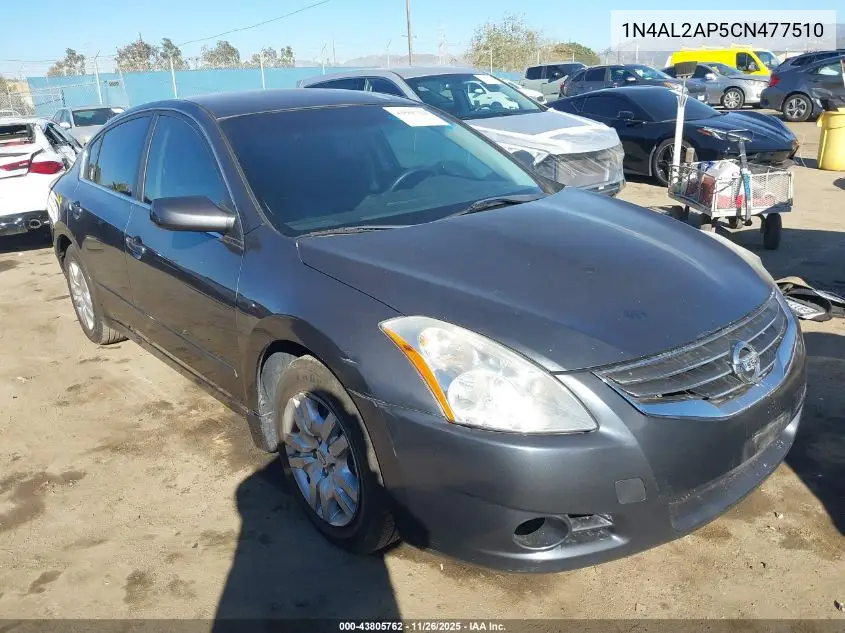 1N4AL2AP5CN477510 2012 Nissan Altima 2.5 S