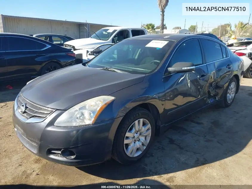 1N4AL2AP5CN477510 2012 Nissan Altima 2.5 S