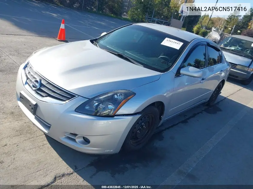 1N4AL2AP6CN517416 2012 Nissan Altima 2.5 S
