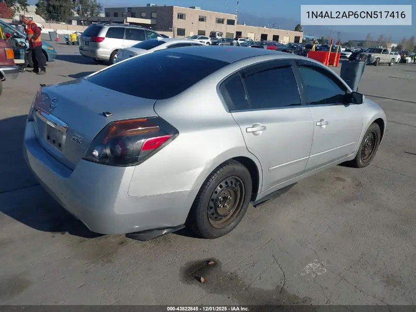 1N4AL2AP6CN517416 2012 Nissan Altima 2.5 S