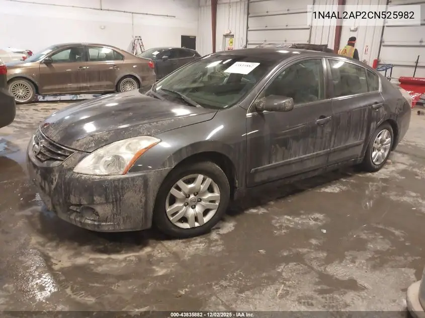 1N4AL2AP2CN525982 2012 Nissan Altima 2.5 S