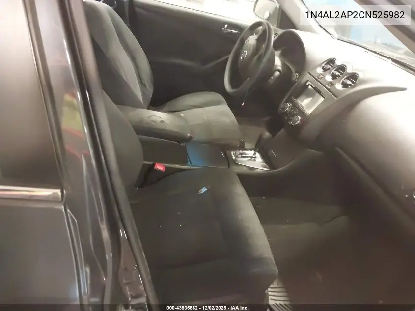 1N4AL2AP2CN525982 2012 Nissan Altima 2.5 S