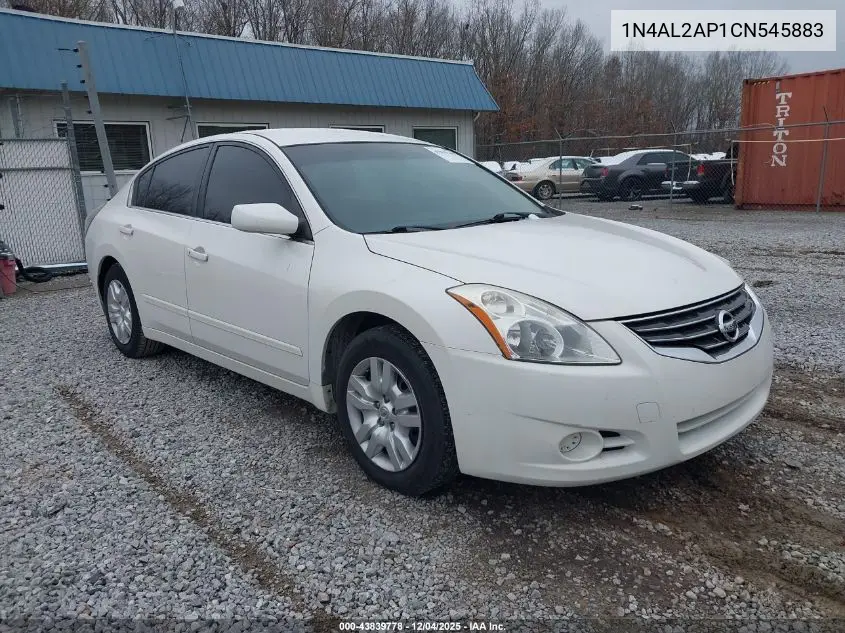 1N4AL2AP1CN545883 2012 Nissan Altima 2.5 S