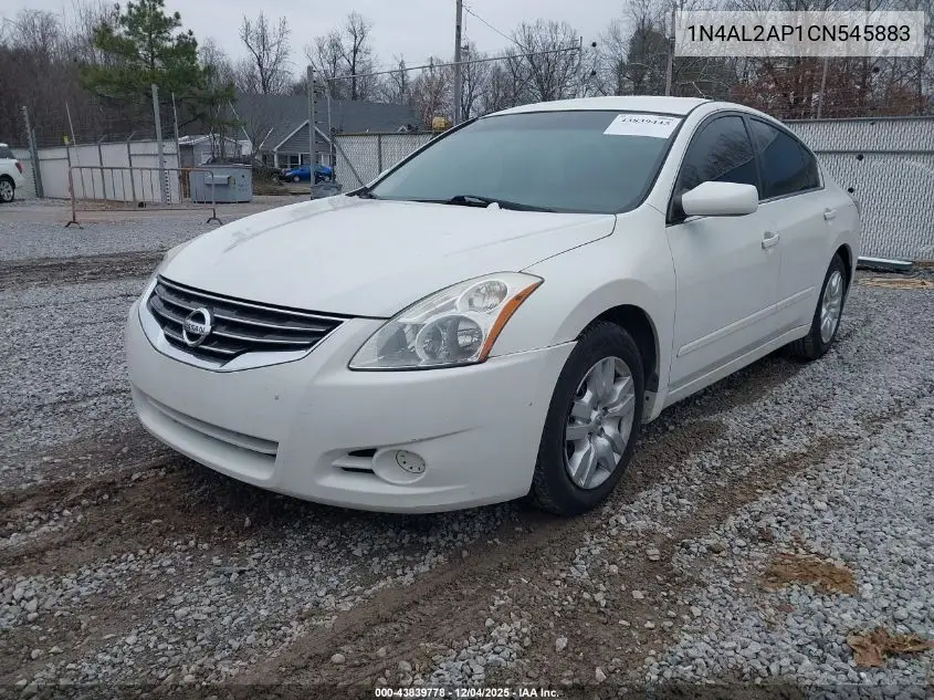 1N4AL2AP1CN545883 2012 Nissan Altima 2.5 S