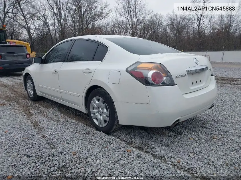 1N4AL2AP1CN545883 2012 Nissan Altima 2.5 S
