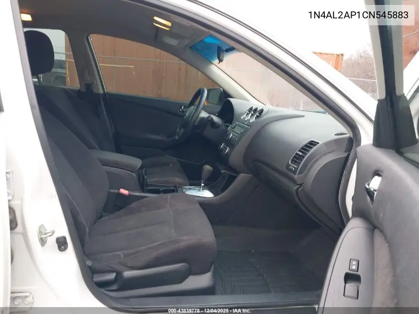 1N4AL2AP1CN545883 2012 Nissan Altima 2.5 S