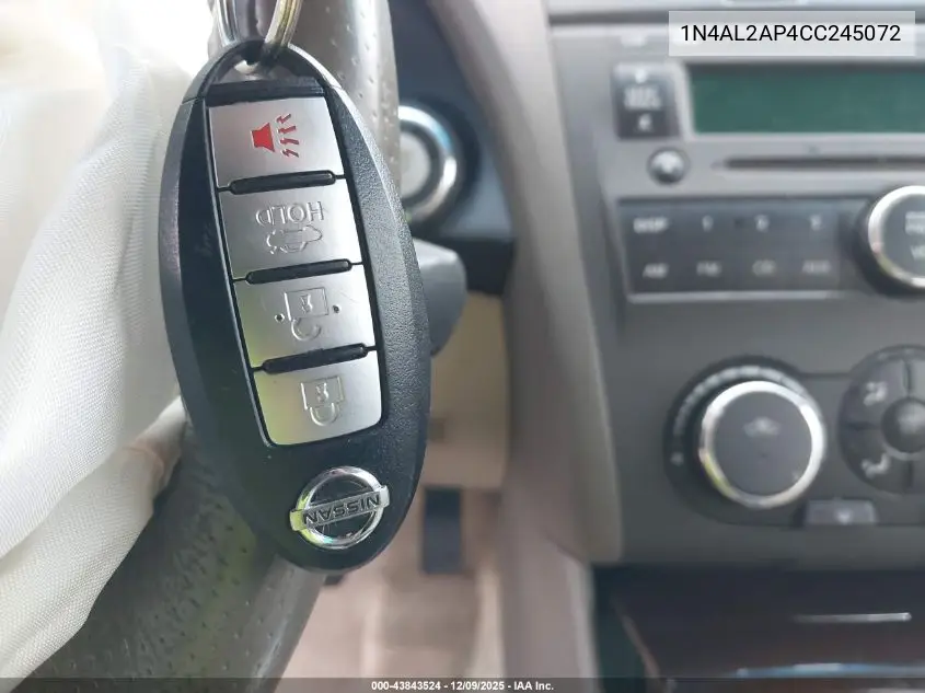 1N4AL2AP4CC245072 2012 Nissan Altima 2.5 S