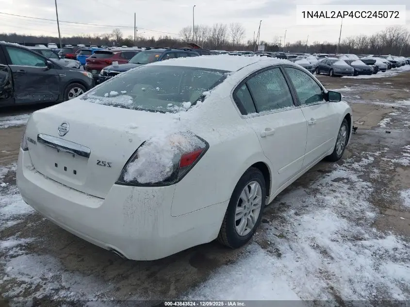 1N4AL2AP4CC245072 2012 Nissan Altima 2.5 S
