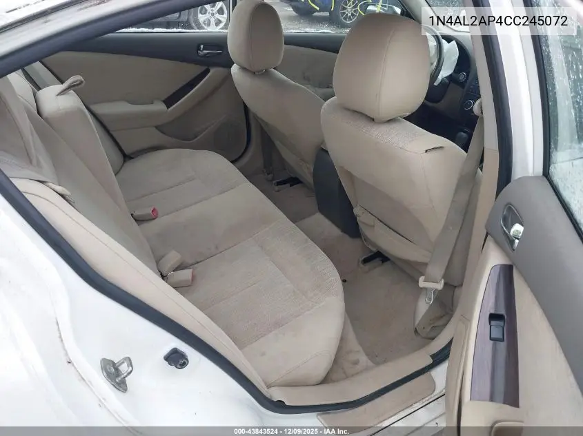 1N4AL2AP4CC245072 2012 Nissan Altima 2.5 S