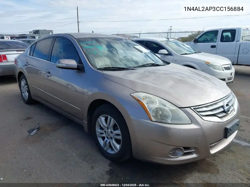 1N4AL2AP3CC156884 2012 Nissan Altima 2.5 S