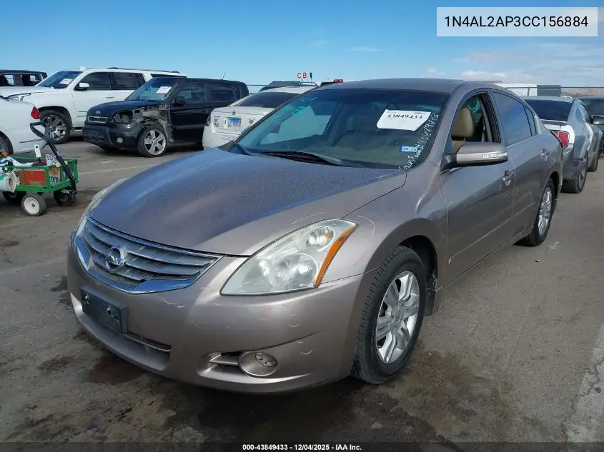 1N4AL2AP3CC156884 2012 Nissan Altima 2.5 S