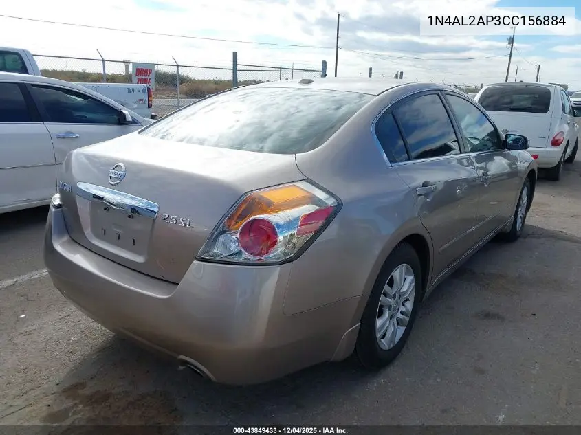 1N4AL2AP3CC156884 2012 Nissan Altima 2.5 S