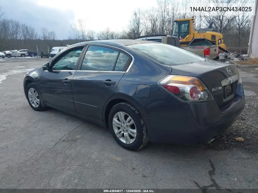 1N4AL2AP3CN434025 2012 Nissan Altima 2.5 S